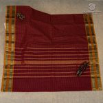 Chettinad Cotton Sarees - Dark Maroon SASC37433