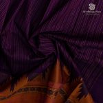 Chettinad Cotton Sarees - Dark Violet SASC37434 - Image 2
