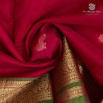 Kora Silk Cotton Sarees - Rani Pink SAS0037441 - Image 2