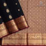 Kora Silk Cotton Sarees - Black SAS0037442