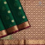 Kora Silk Cotton Sarees - Dark Green SAS0037445