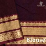 Kora Silk Cotton Sarees - Dark Royal Blue SAS0037449 - Image 3