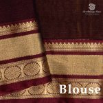 Kora Silk Cotton Sarees - Mehandi Green SAS0037451 - Image 3