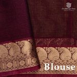 Kora Silk Cotton Sarees - Mehandi Green SAS0037452 - Image 3