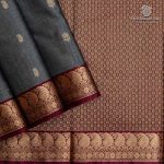 Kora Silk Cotton Sarees - Grey SAS0037454