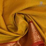 Kora Silk Cotton Sarees - Lemon Yellow SAS0037455 - Image 2