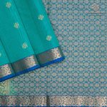 Kora Silk Cotton Sarees - Aqua Green SAS0037457