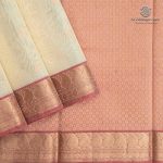 Kora Silk Cotton Sarees - Cream SAS0037458