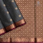 Kora Silk Cotton Sarees - Grey SAS0037459