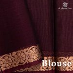 Kora Silk Cotton Sarees - Grey SAS0037459 - Image 3