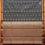 Kora Silk Cotton Sarees - Grey SAS0037459 - Image 4