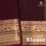 Kora Silk Cotton Sarees - Dark Mehandi Green SAS0037460 - Image 3