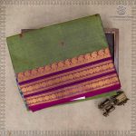 Chettinad Cotton Sarees - Dual Shade Green SASC37463