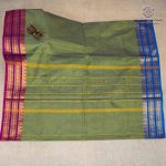 Chettinad Cotton Sarees - Dual Shade Green SASC37463 - Image 3
