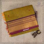 Chettinad Cotton Sarees - Sambangi Green SASC37466