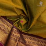 Chettinad Cotton Sarees - Sambangi Green SASC37466 - Image 2