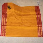 Chettinad Cotton Sarees - Mango Yellow SASC37469 - Image 3