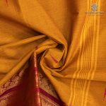 Chettinad Cotton Sarees - Mango Yellow SASC37469 - Image 2