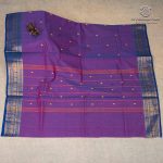 Chettinad Cotton Sarees - Dual Shade Purple SASC37475 - Image 3