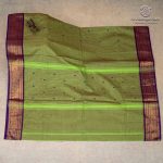 Chettinad Cotton Sarees - Olive Green SASC37477 - Image 3