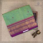 Chettinad Cotton Sarees - Dual Shade Green SASC37478
