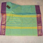 Chettinad Cotton Sarees - Dual Shade Green SASC37478 - Image 3