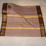 Chettinad Cotton Sarees - Pale Brown SASC37481 - Image 3