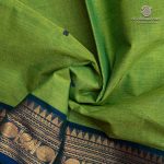 Chettinad Cotton Sarees - Lime Green SASC37482 - Image 2