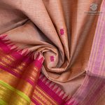 Chettinad Cotton Sarees - Pale Coral SASC37484 - Image 2