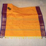 Chettinad Cotton Sarees - Mustard Yellow SASC37485 - Image 3