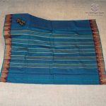 Kanchi Cotton Saree - Teal Blue SASC37488 - Image 3