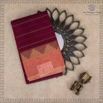 Kanchi Cotton Saree - Dark Burgundy SASC37493