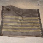 Kanchi Cotton Saree - Beigish Grey SASC37496 - Image 3
