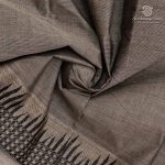 Kanchi Cotton Saree - Beigish Grey SASC37496 - Image 2