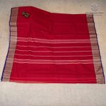 Kanchi Cotton Saree - Maroon SASC37503 - Image 3