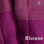 Pure Silk Sarees - Dark Wine SASPS37507 - Image 3