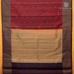 Pure Silk Sarees - Maroon SASPS37508 - Image 4