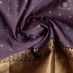 Pure Silk Sarees - Dusky Lilac SASPS37509 - Image 2