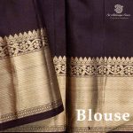 Pure Silk Sarees - Dusky Lilac SASPS37509 - Image 3