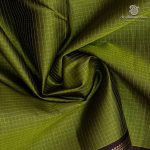 Pure Silk Sarees - Olive Green SASPS37510 - Image 2