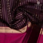 Pure Silk Sarees - Deep Purple SASPS37511 - Image 2