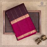 Pure Silk Sarees - Deep Purple SASPS37511 - Image 5
