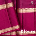 Pure Silk Sarees - Deep Purple SASPS37511 - Image 3