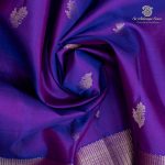 Pure Silk Sarees - Dual Shade Purple SASPS37514 - Image 2