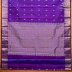 Pure Silk Sarees - Dual Shade Purple SASPS37514 - Image 4