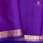 Pure Silk Sarees - Dual Shade Purple SASPS37516 - Image 3