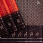 Pure Silk Sarees - Rust Orange SASPS37518