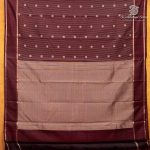 Pure Silk Sarees - Chocolate Brown SASPS37519 - Image 4