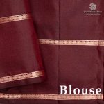 Pure Silk Sarees - Chocolate Brown SASPS37519 - Image 3