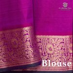 Pure Silk Sarees - Dual Shade Light Purple SASPS37520 - Image 3
